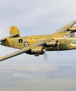 Bomber B 24 Liberator Paint By Numbers
