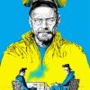 Breaking Bad Illustration Paint By Numbers
