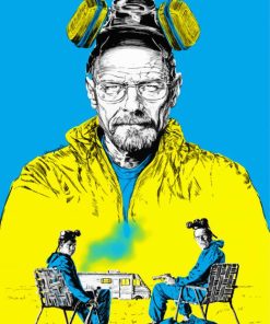 Breaking Bad Illustration Paint By Numbers