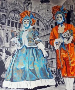 Carnival Venice Art Paint By Numbers