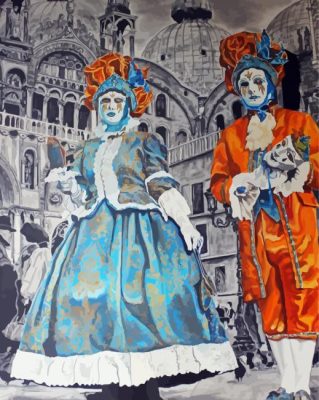 Carnival Venice Art Paint By Numbers