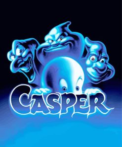 Casper Poster Paint By Numbers