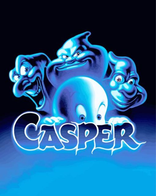 Casper Poster Paint By Numbers