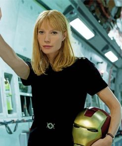 Cool Pepper Potts Paint By Numbers