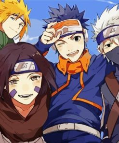 Cool Team Minato Paint By Numbers