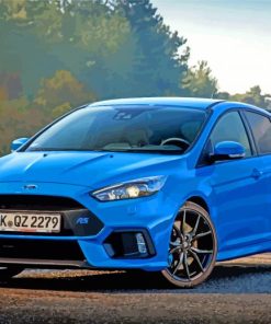Cool Ford Focus Rs Paint By Numbers
