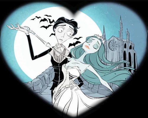 Corpse Bride Film Paint By Numbers