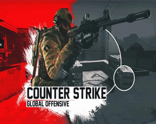 Counter Strike Global Offensive Paint By Numbers