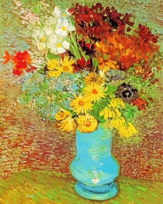 Daisies Van Gogh Paint By Numbers