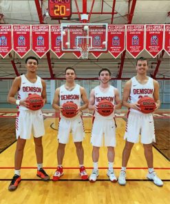 Denison University Basketball Team Paint By Numbers