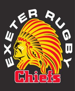 Exter Chiefs Logo Paint By Numbers