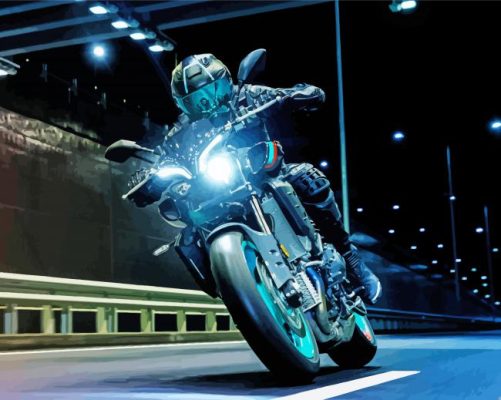 Fast Yamaha Mt 10 Paint By Numbers