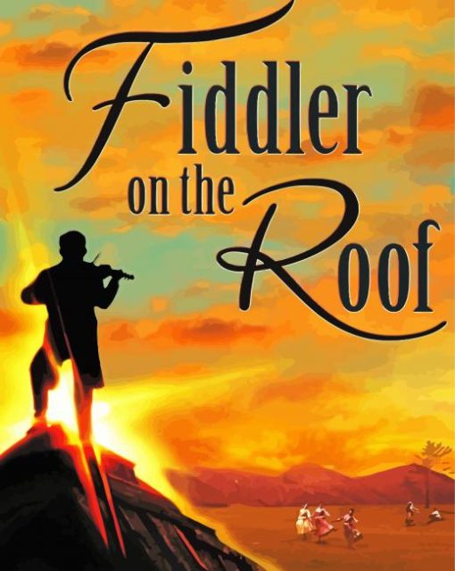 Fiddler On The Roof Movie Poster Paint By Numbers