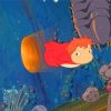 Fish Ponyo Paint By Numbers