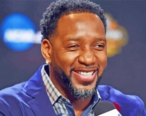 Former Basketballer Tracy Mcgrady Paint By Numbers