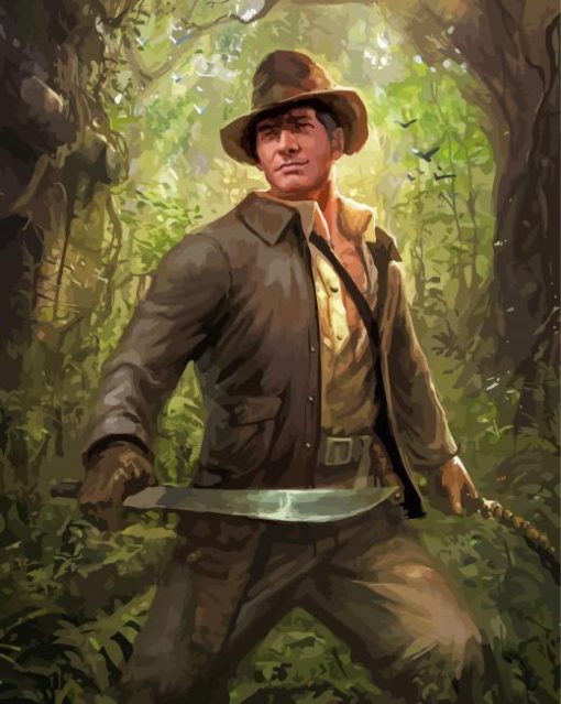 Frankell Baramdyka Indiana Jones Final Paint By Numbers