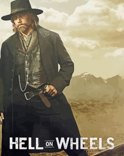 Hell On Wheels Tv Serie Paint By Numbers