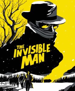 Invisible Man Illustration Art Paint By Numbers