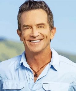 Jeff Probst America Host Paint By Numbers