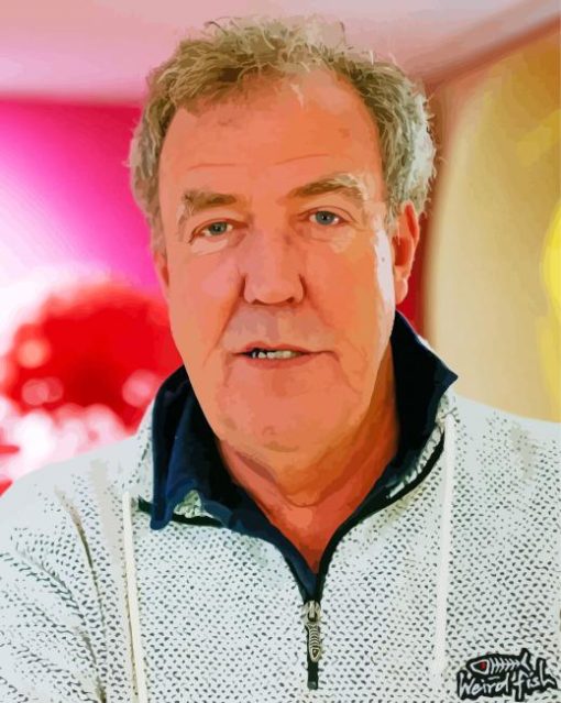 Jeremy Clarkson Paint By Numbers