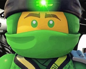 Ninjago Lloyd Paint By Numbers - Painting By Numbers