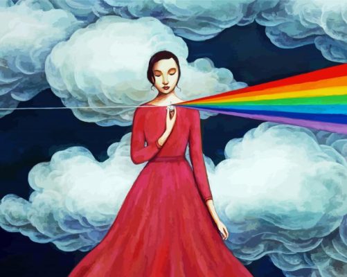 Rainbow Girl Duyh Huynh Paint By Numbers