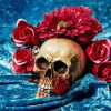 Rose Skull Art Paint By Numbers