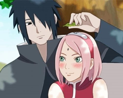 Sakura Sasuke Paint By Numbers