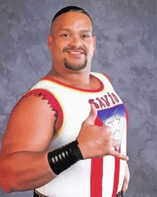 Savio Vega Wwe Paint By Numbers