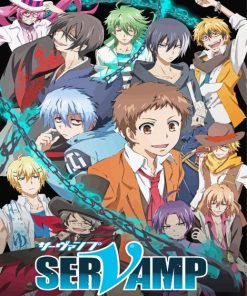 Servamp Anime Poster Paint By Numbers