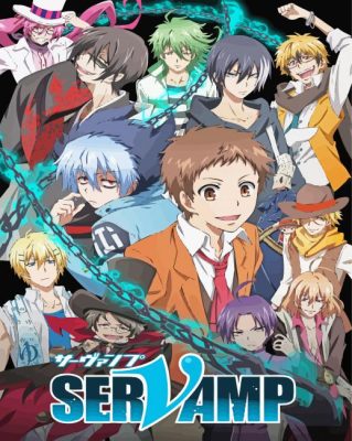 Servamp Anime Poster Paint By Numbers