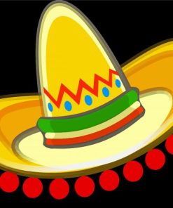 Sombrero Art Paint By Numbers