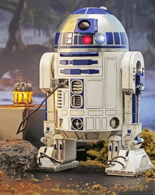 Star Wars R2 D2 Paint By Numbers