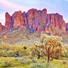 Superstition Mountains Arizona Paint By Numbers