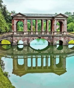 The Palladian Bridge Reflection Paint By Numbers