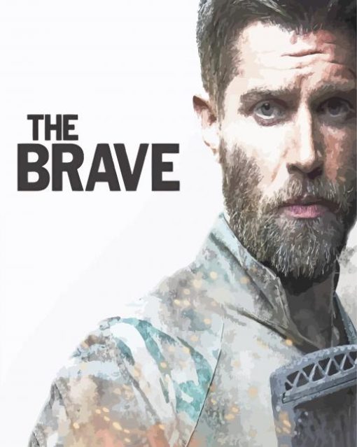 The Brave Poster Paint By Numbers