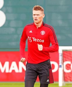 The Footballer Scott Mctominay Paint By Numbers