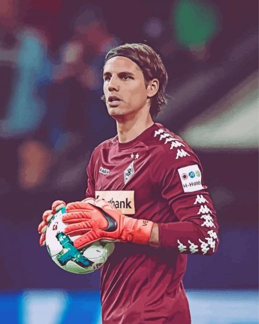 The Professional Player Yann Sommer Paint By Numbers
