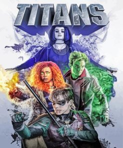 Titans Serie Paint By Numbers