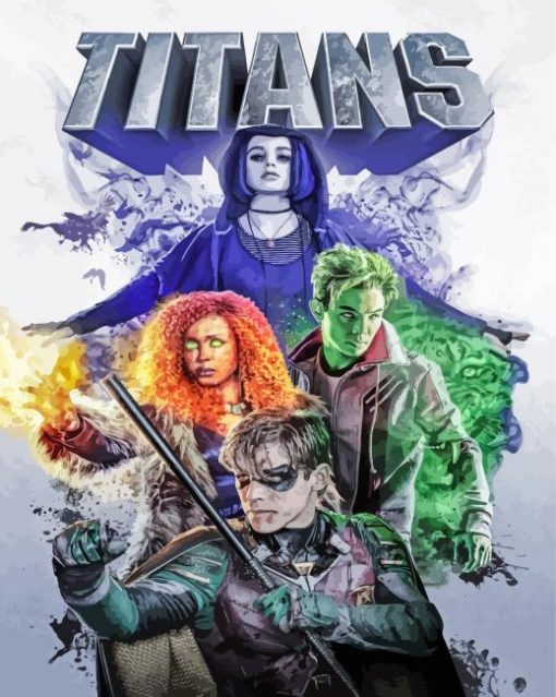 Titans Serie Paint By Numbers