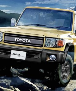Toyota Landcruiser Car Paint By Numbers