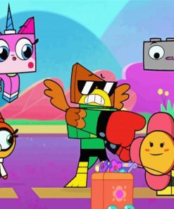 Unikitty Characters Paint By Numbers
