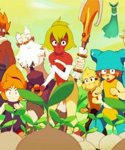 Wakfu Characters Paint By Numbers