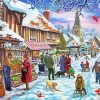 Winter Village Usa Paint By Numbers