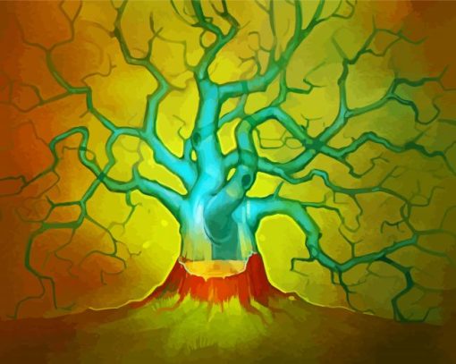 Wonderful Tree Soul Paint By Numbers