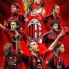 Associazione Calcio Milan paint by numbers