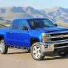 Bleu 2017 Chevy Silverado Z71 paint by numbers