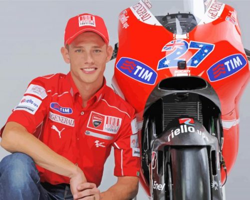 Casey stoner racer paint by numbers