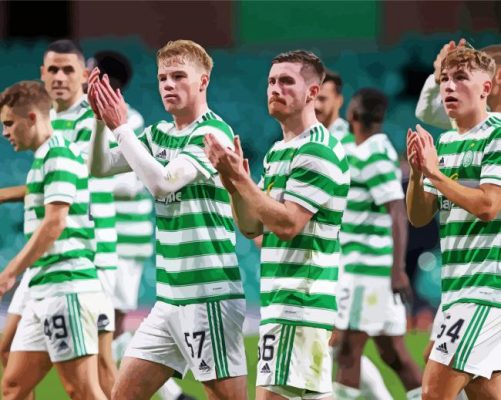 The Celtic Football Club paint by numbers