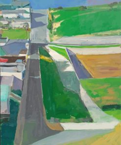 Cityscape By Richard Diebenkorn paint by numbers